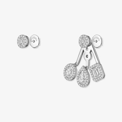 [⭐⭐JeweliWhal] My Twin Trio  Diamond Earrings