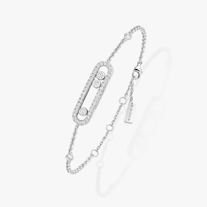 [⭐⭐JeweliWhal]Pavé Baby Move Diamond Bracelet