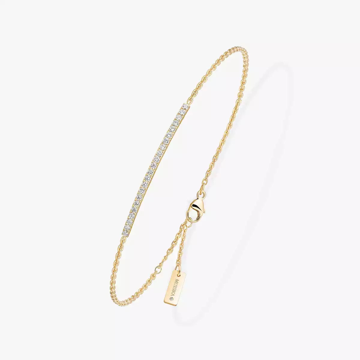 [⭐⭐JeweliWhal]ダイヤモンド・シン・バングル 0.15ct マイ・ツイン・トワ・エ・モワ