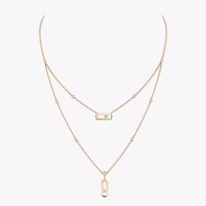 [⭐⭐JeweliWhal] Move Uno Diamond Necklace