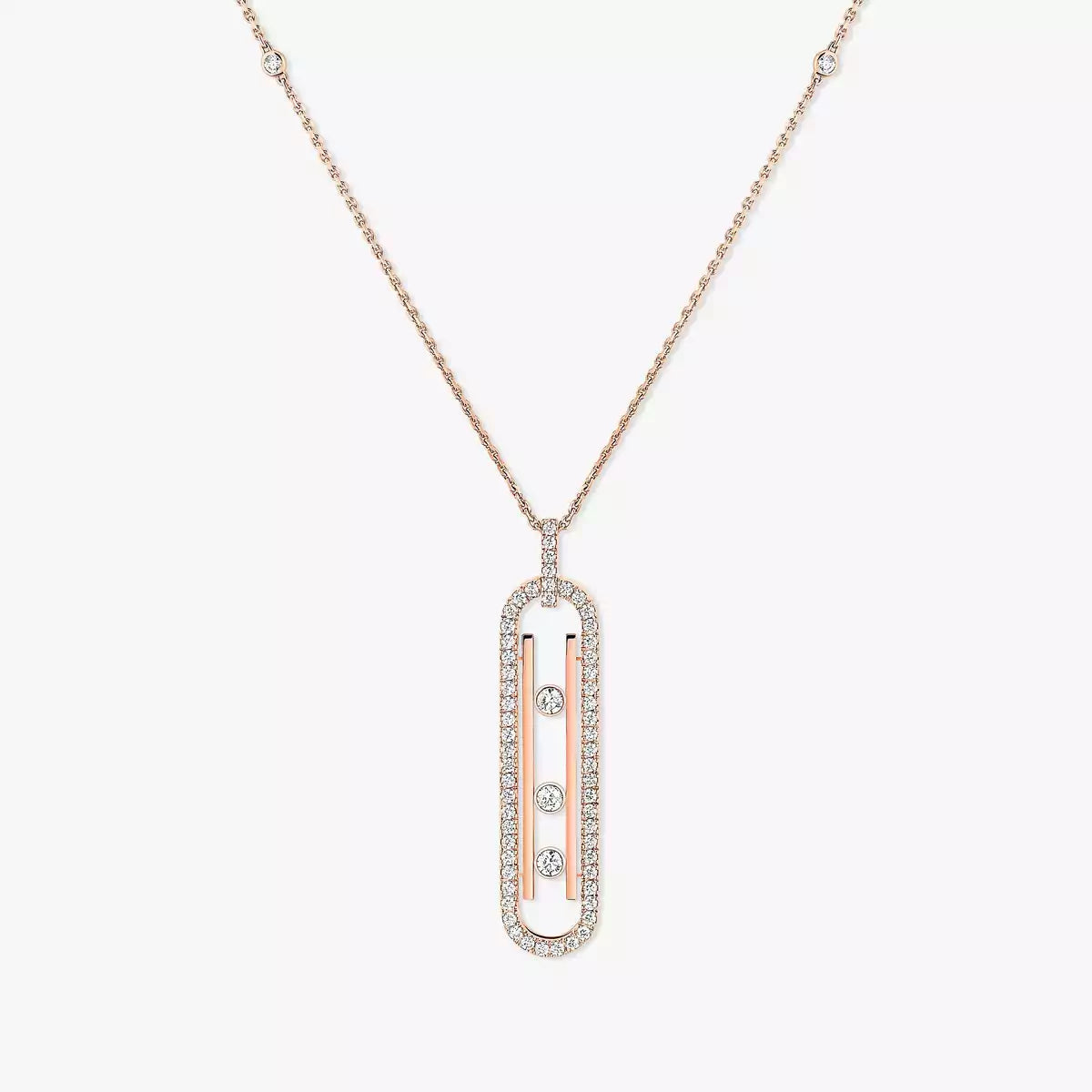 [⭐⭐JeweliWhal]Diamond Necklace Move 10Th