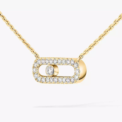 [⭐⭐JeweliWhal]Diamond Necklace Move Uno