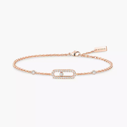 [⭐⭐JeweliWhal]Move Uno Diamond Bracelet