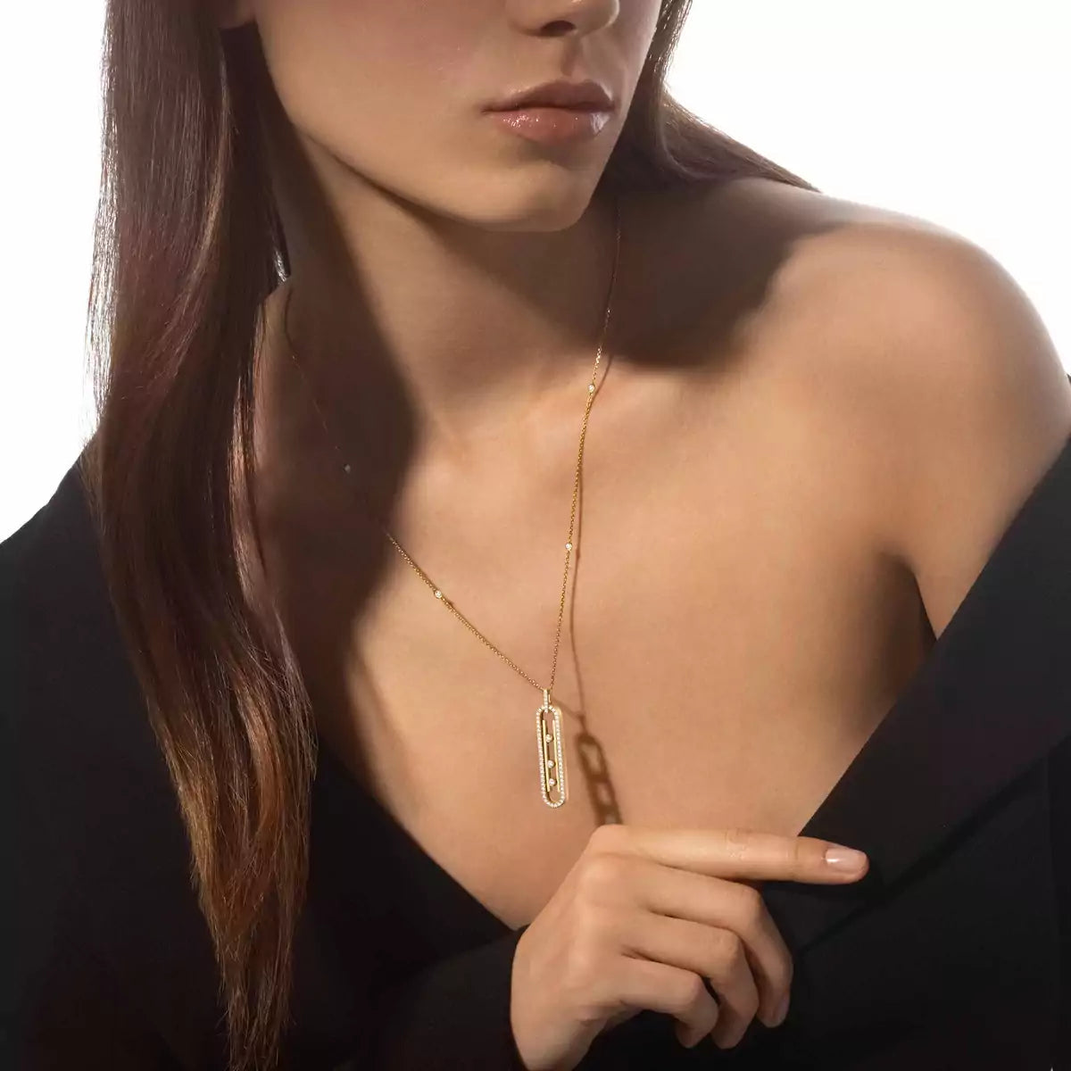 [⭐⭐JeweliWhal]Diamond Necklace Move 10Th