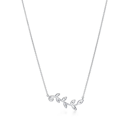 [⭐JeweliWhal]PALOMA PICASSO STERLING SILVER OLIVE BRANCH NECKLACE