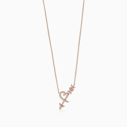 [⭐JeweliWhal]COLGANTE HEART & ARROW NECKLACE