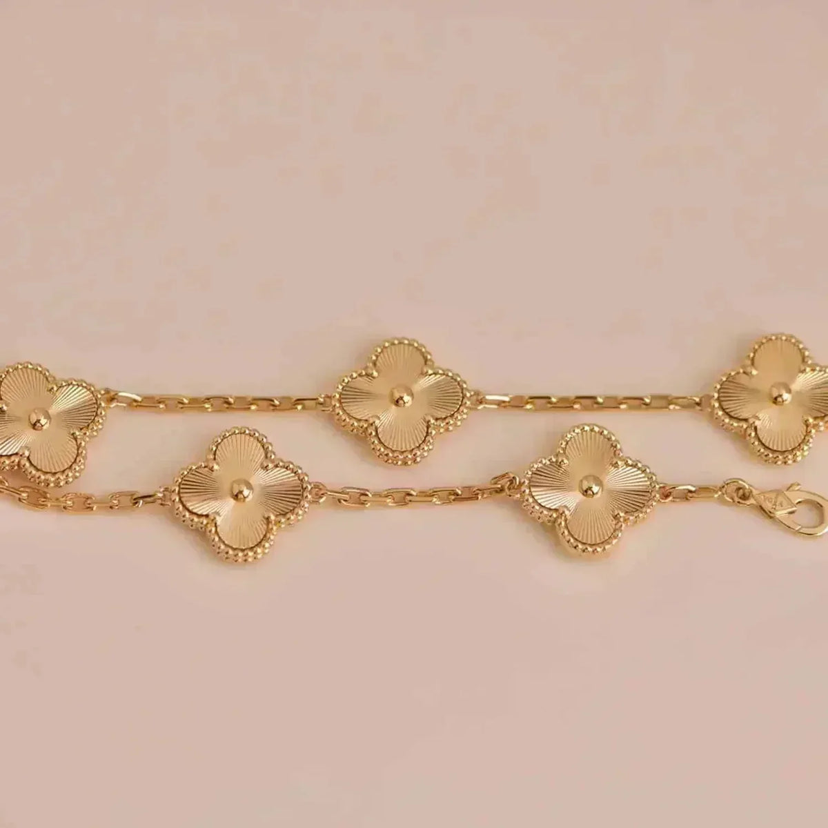 [⭐⭐JeweliWhal] CLOVER 5 MOTIF LASER BRACELET COLLECTION