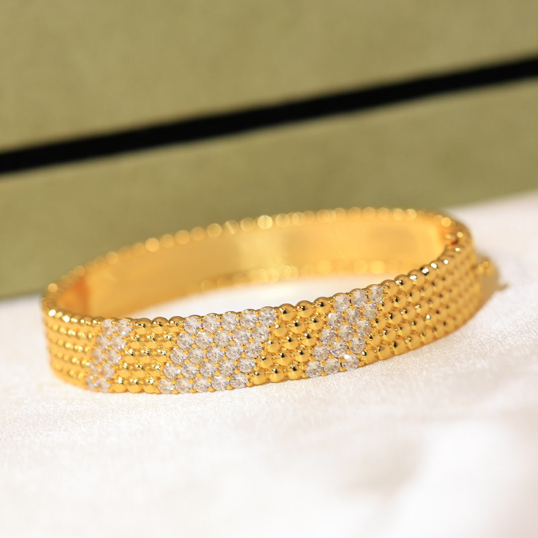 [⭐⭐JeweliWhal]  FIVE-ROW DIAMOND BRACELET