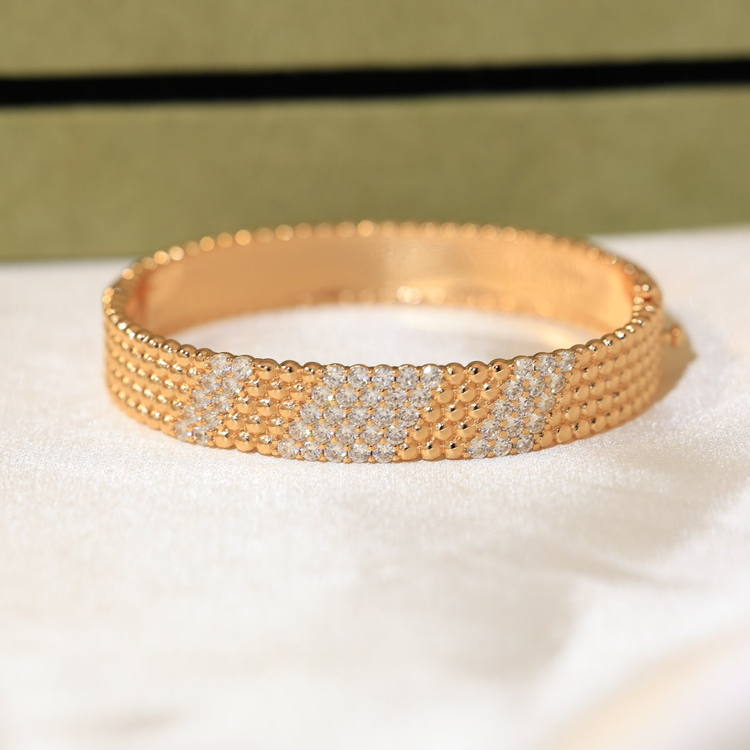 [⭐⭐JeweliWhal]  FIVE-ROW DIAMOND BRACELET