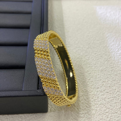 [⭐⭐JeweliWhal]  FIVE-ROW DIAMOND BRACELET
