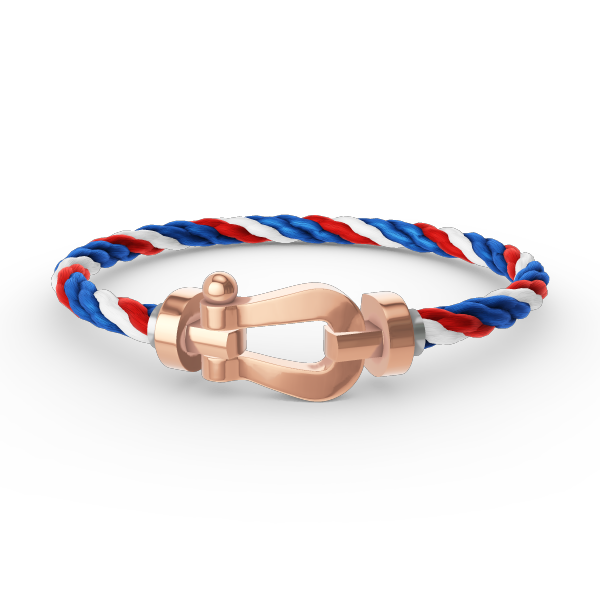 [⭐⭐JeweliWhal]FORCE LARGE HORSESHOE NO DIAMOND BRACELET ROSE GOLD
