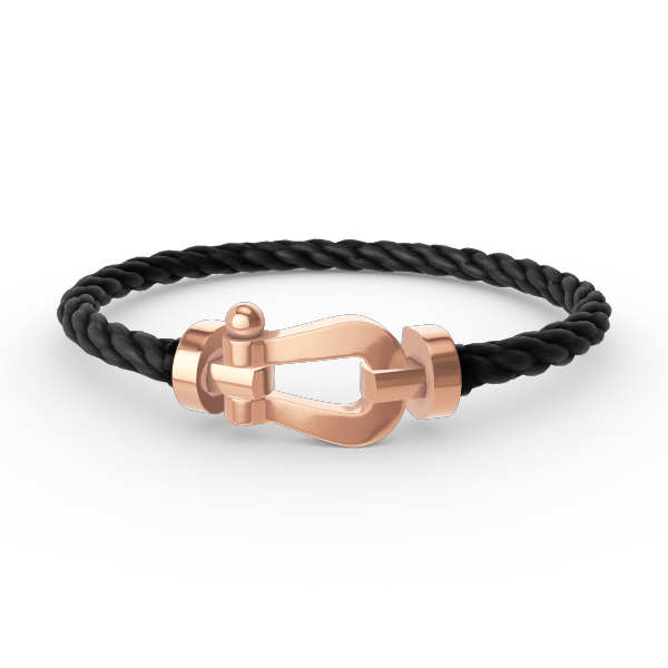 [⭐⭐JeweliWhal]FORCE LARGE HORSESHOE NO DIAMOND BRACELET ROSE GOLD