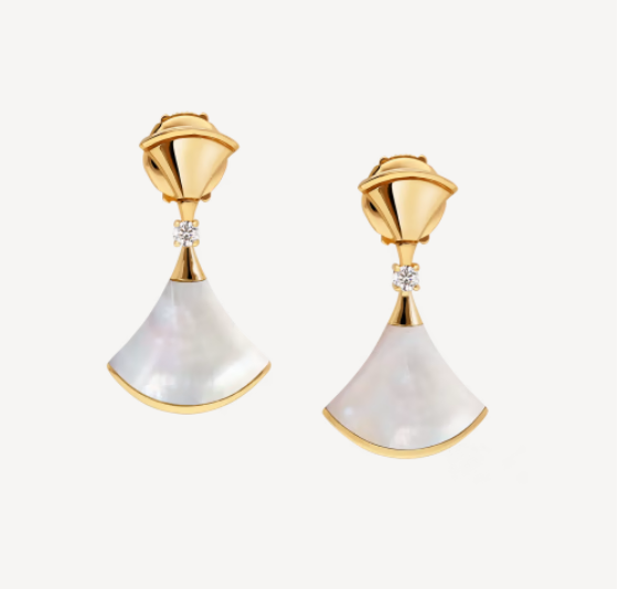 [⭐⭐JeweliWhal]DREAM MOP 1 DIAMOND EARRINGS