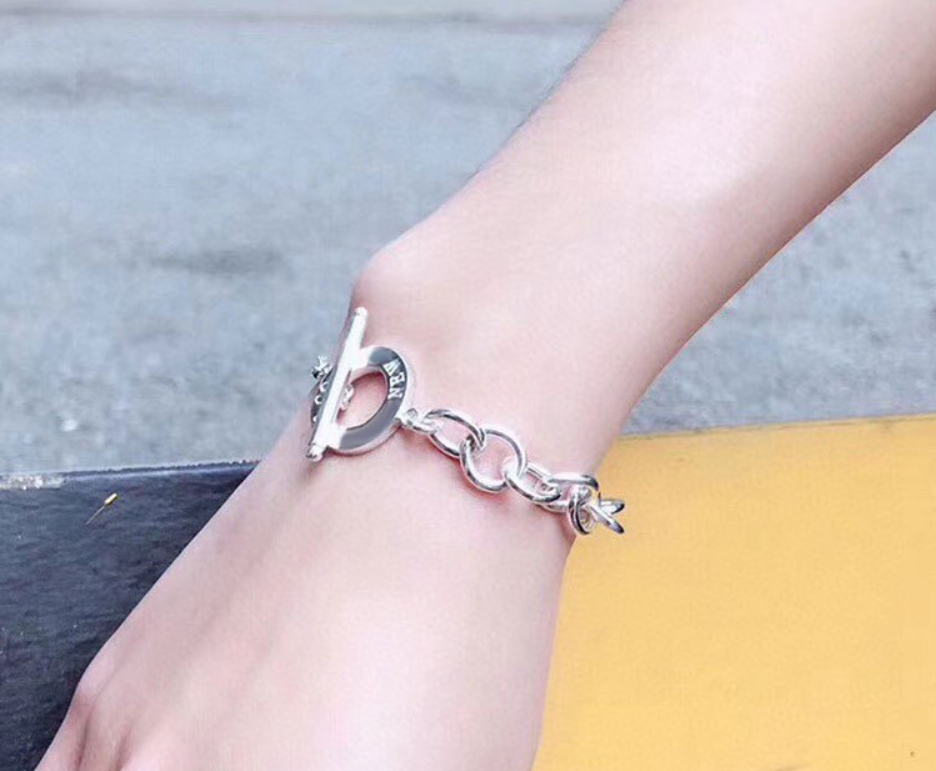 [⭐JeweliWhal]TOGGLE TAG BRACELET SILVER