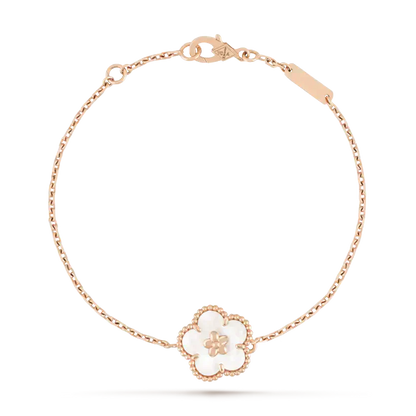 [⭐⭐JeweliWhal]LUCKY WHITE MOP PLUM BLOSSOM  BRACELET