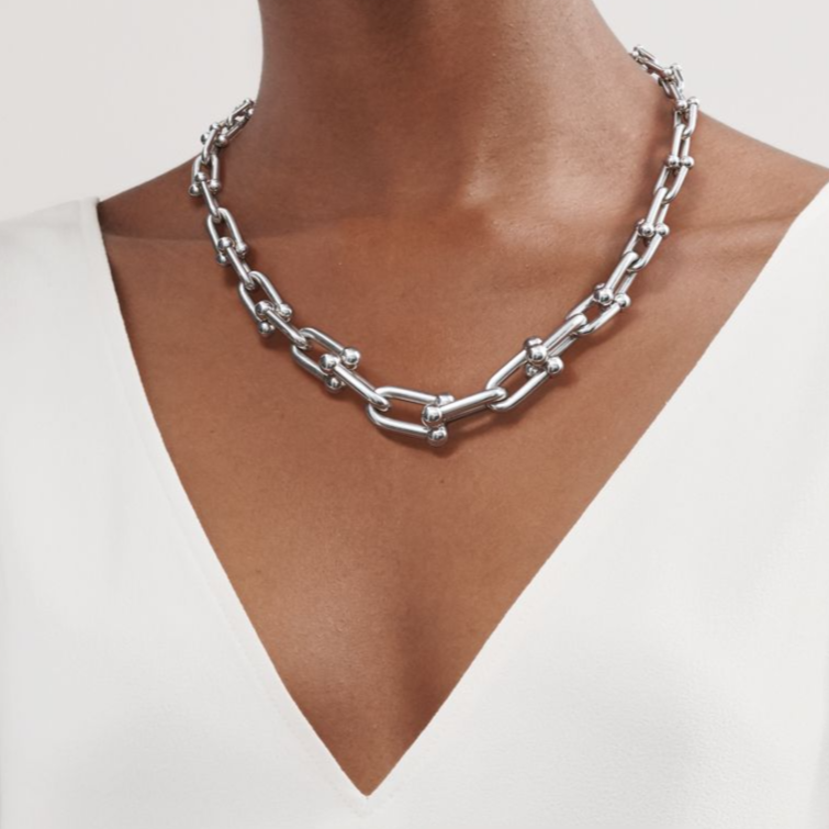 [⭐JeweliWhal]HARDWEAR SILVER CHOKER