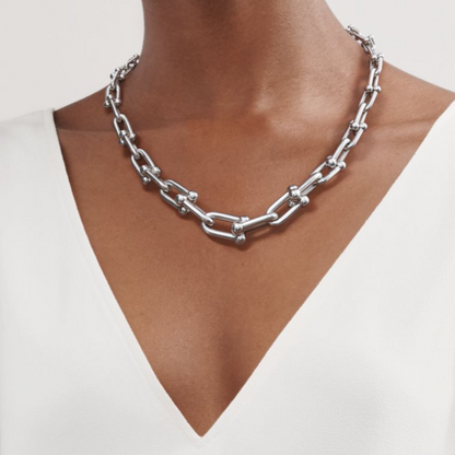 [⭐JeweliWhal]HARDWEAR SILVER CHOKER