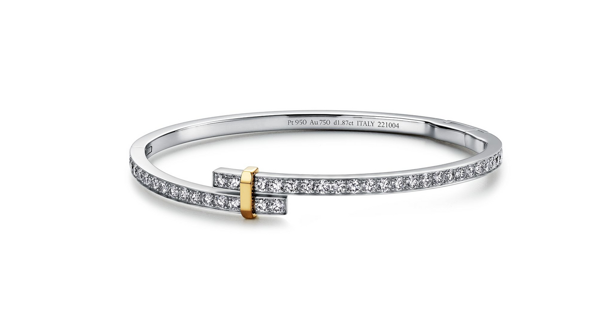 [⭐JeweliWhal]EDGE DIAMOND GOLD SILVER BRACELET