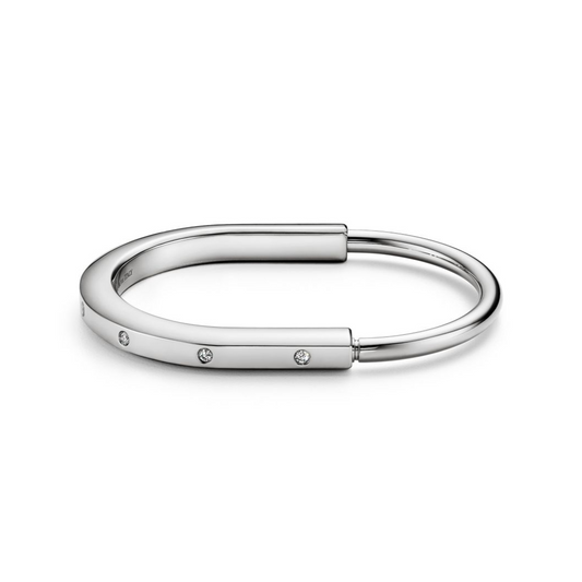 [⭐JeweliWhal]ロックブレスレット 8ダイヤモンド