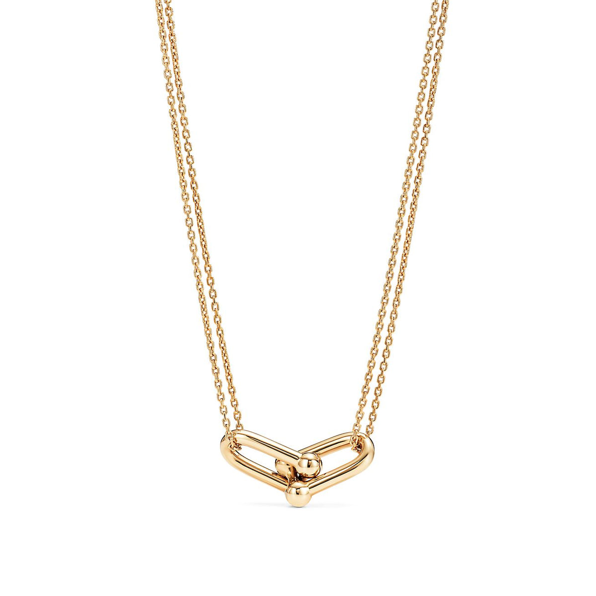 [⭐JeweliWhal]HARDWEAR GOLD DOUBLE LINK NECKLACE
