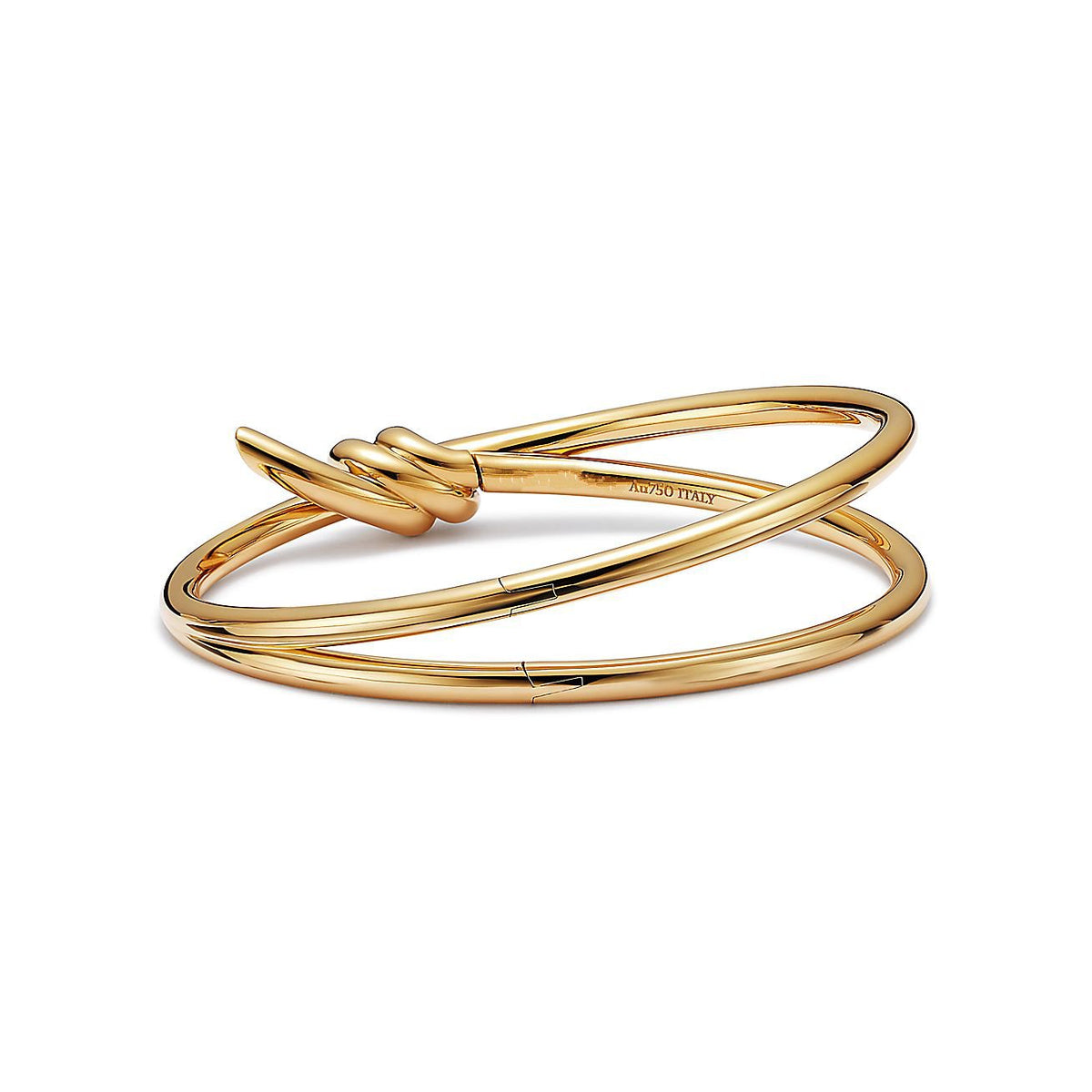 [⭐JeweliWhal]KNOT DOUBLE ROW GOLD BRACELET
