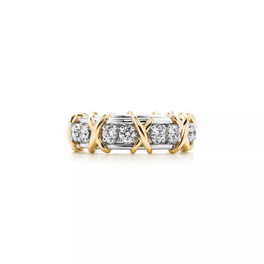 [⭐JeweliWhal]SIXTEEN STONE RING GOLD