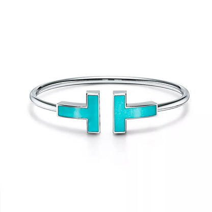 [⭐JeweliWhal]T BRACELET 1.8MM TURQUOISE