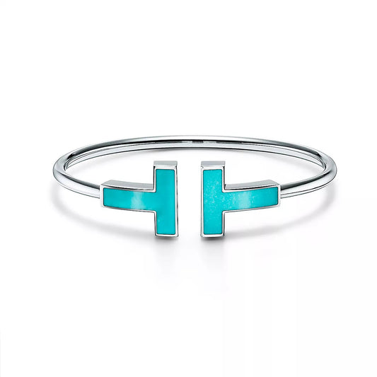 [⭐JeweliWhal]T BRACELET 1.8MM TURQUOISE