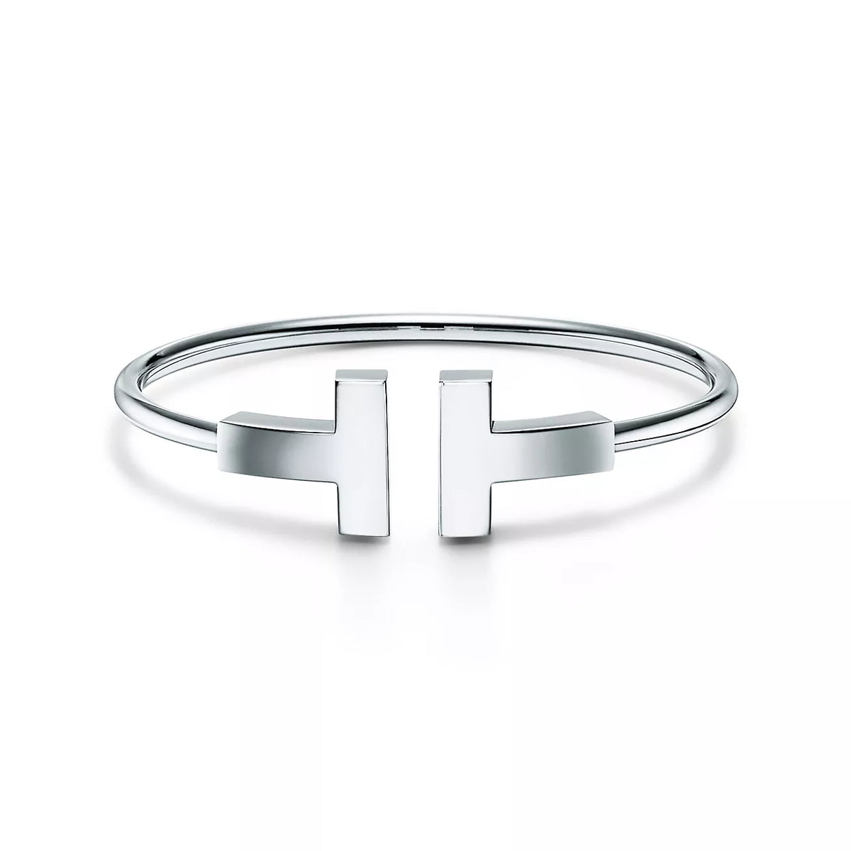 [⭐JeweliWhal]T ワイドワイヤーブレスレット