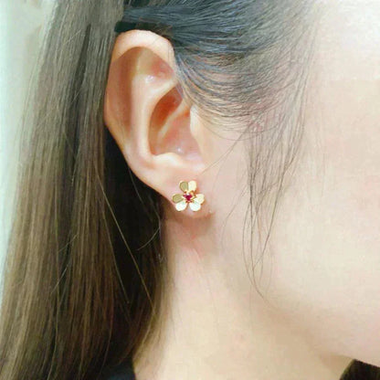 [⭐⭐JeweliWhal]FRIVOLE  FLOWER PINK EARRINGS