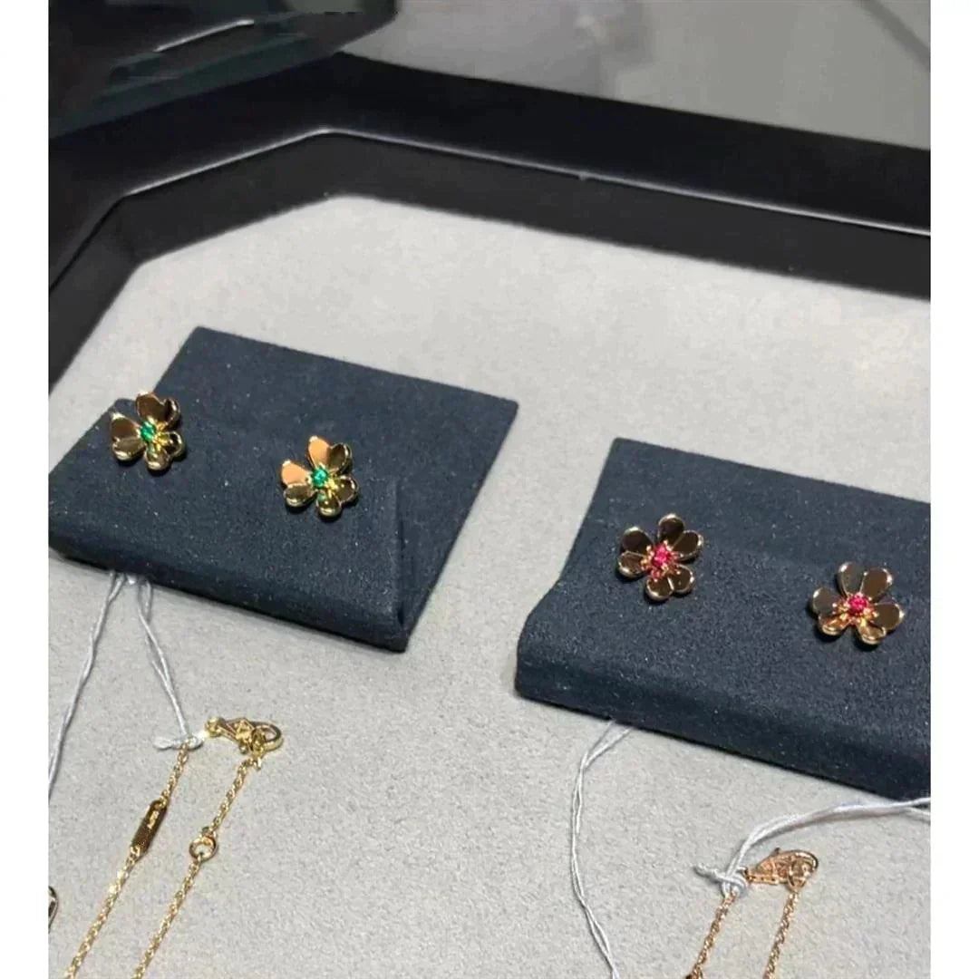 [⭐⭐JeweliWhal]FRIVOLE  FLOWER PINK EARRINGS