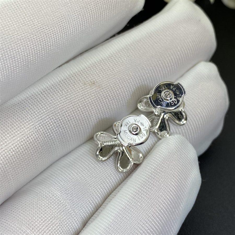 [⭐⭐JeweliWhal]FRIVOLE MINI SILVER FLOWER EARRINGS