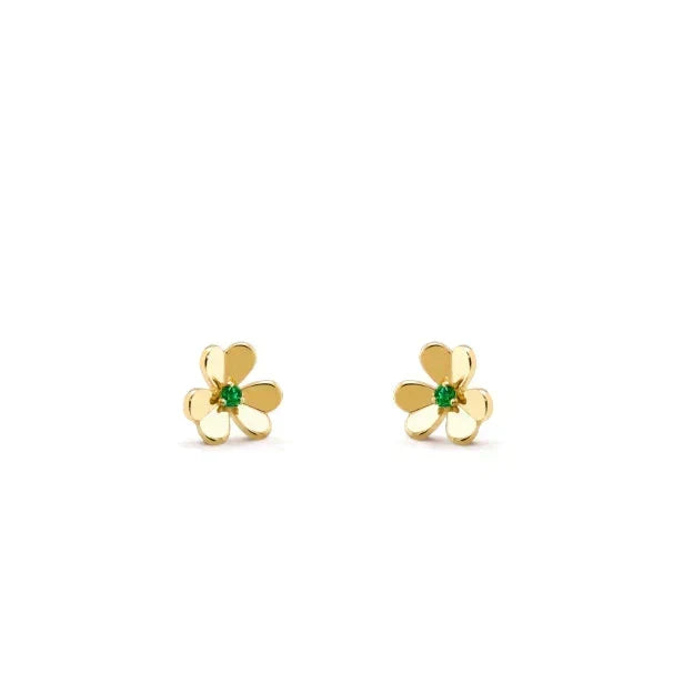 [⭐⭐JeweliWhal]FRIVOLE  FLOWER MALACHITE EARRINGS