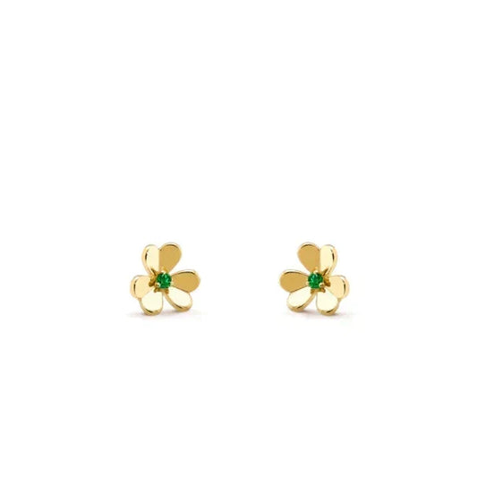 [⭐⭐JeweliWhal]FRIVOLE  FLOWER MALACHITE EARRINGS