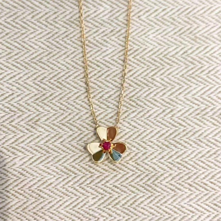 [⭐⭐JeweliWhal]FRIVOLE GOLD FLOWER NECKLACE
