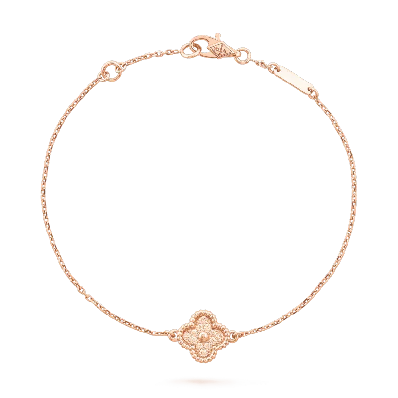[⭐⭐JeweliWhal]CLOVER SINGLE FLOWER BRACELET