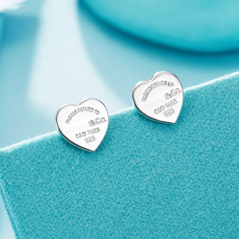 [⭐JeweliWhal]RETURN TO TIF LOVE SILVER EARRINGS