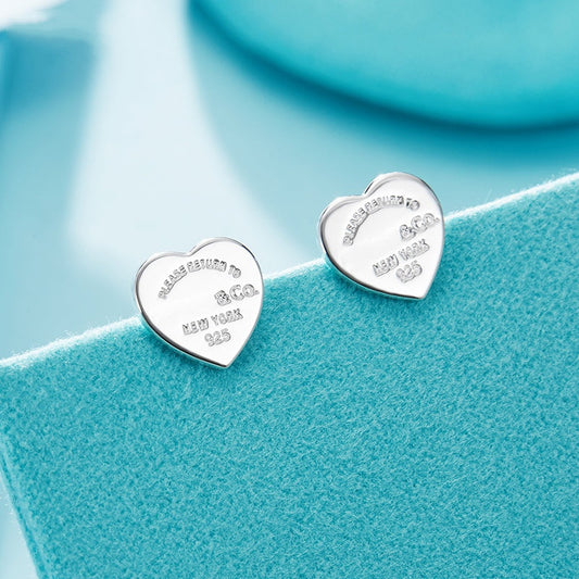 [⭐JeweliWhal]RETURN TO TIF LOVE SILVER EARRINGS