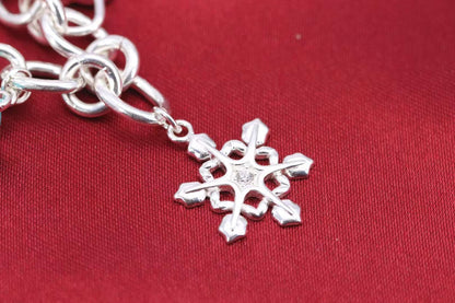 [⭐JeweliWhal]CHRISTMAS SILVER BRACELET