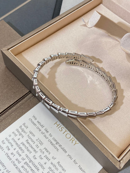 [⭐⭐JeweliWhal]SERPENTI VIPER SILVER BRACELET