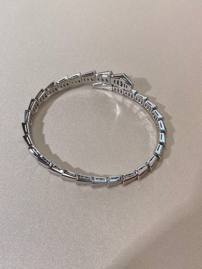 [⭐⭐JeweliWhal]SERPENTI VIPER SILVER BRACELET