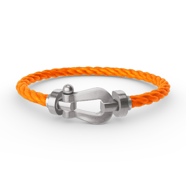 [⭐⭐JeweliWhal]FORCE LARGE HORSESHOE NO DIAMOND BRACELET SILVER