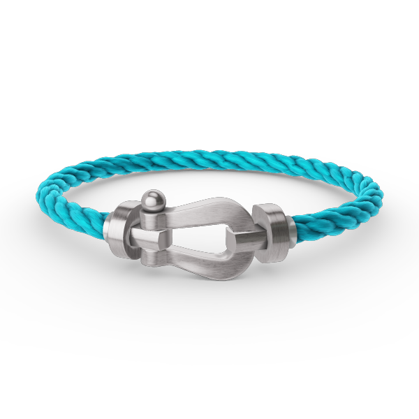 [⭐⭐JeweliWhal]FORCE LARGE HORSESHOE NO DIAMOND BRACELET SILVER