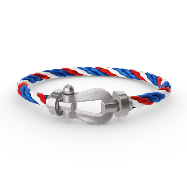 [⭐⭐JeweliWhal]FORCE LARGE HORSESHOE NO DIAMOND BRACELET SILVER