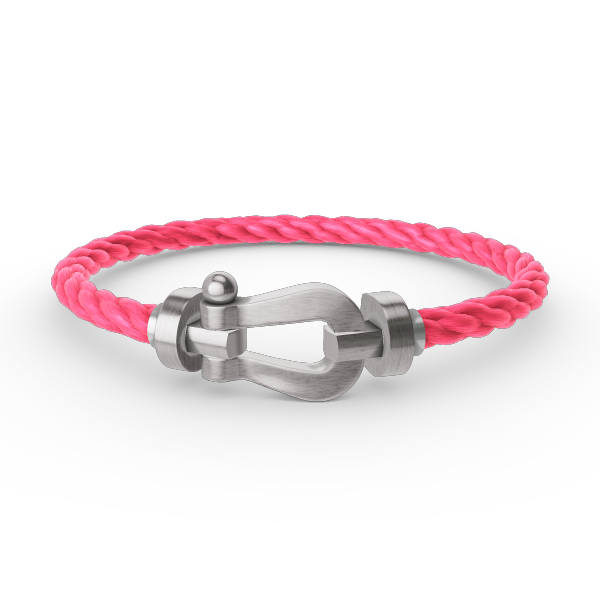 [⭐⭐JeweliWhal]FORCE LARGE HORSESHOE NO DIAMOND BRACELET SILVER