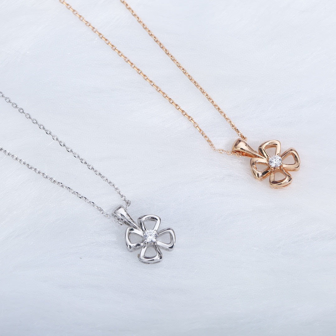 [⭐⭐JeweliWhal]FIOREVER NECKLACE DIAMOND CENTER
