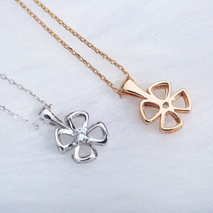 [⭐⭐JeweliWhal]FIOREVER NECKLACE DIAMOND CENTER