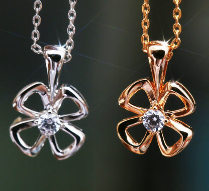 [⭐⭐JeweliWhal]FIOREVER NECKLACE DIAMOND CENTER